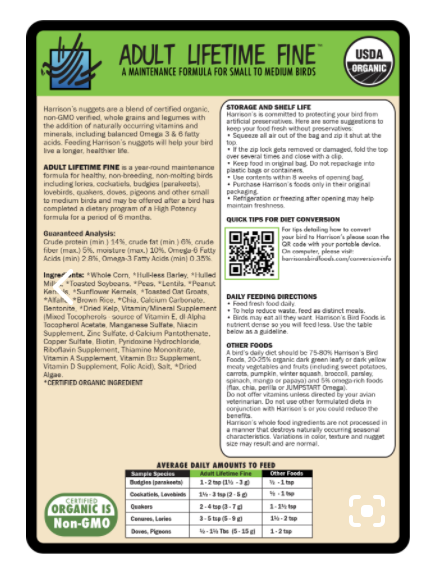 Harrison's Organic Bird Pellets - Image 8